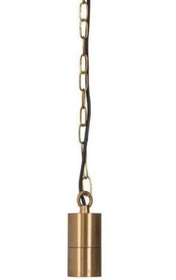 Tivah Exterior 12V OR 240V Solid Brass LED Pendant IP65